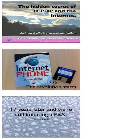 voip2day 2012 - Sip2012  ¡es hora de reiniciar la pbx!   olle e johansson