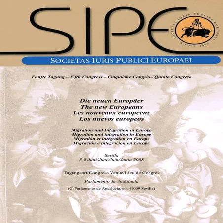 SIPE –Societas Iuris Publici Europaei-