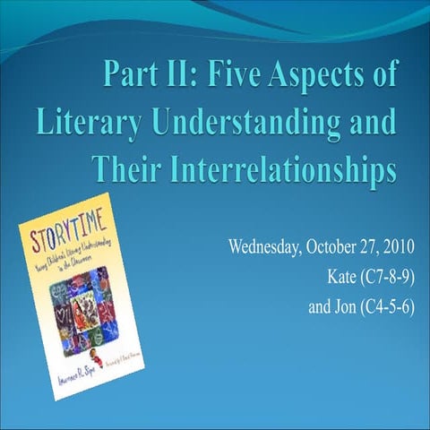 Sipe - Part II - Presentation Notes