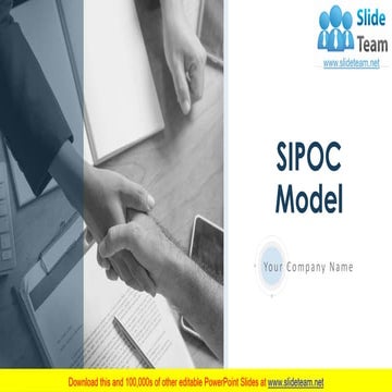 SIPOC Model PowerPoint Presentation Slides