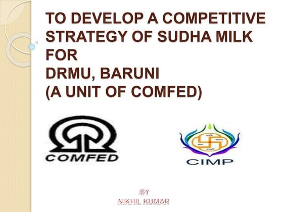 Sudha dairy report | PDF
