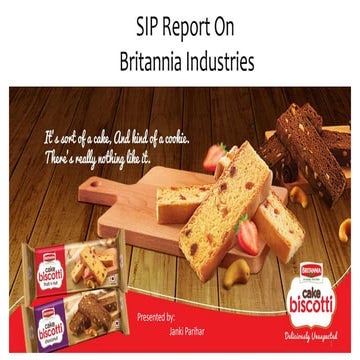 Presentation on Britannia industries 