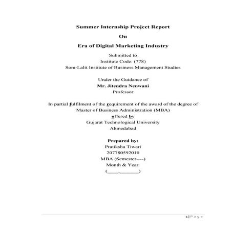 Sip project 2021 pratiksha tiwari(b)