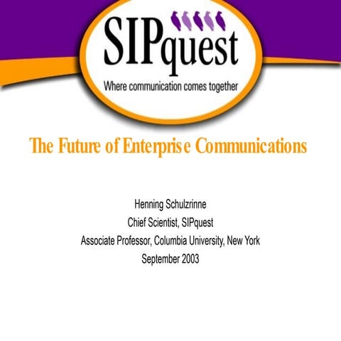 SIPquest-Intel Sept29.ppt