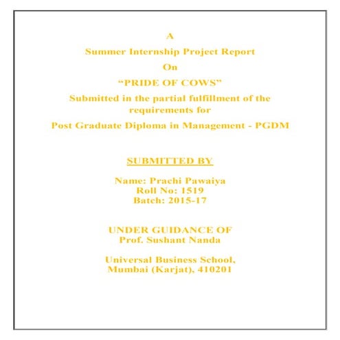 INTERNSHIP report | DOCX
