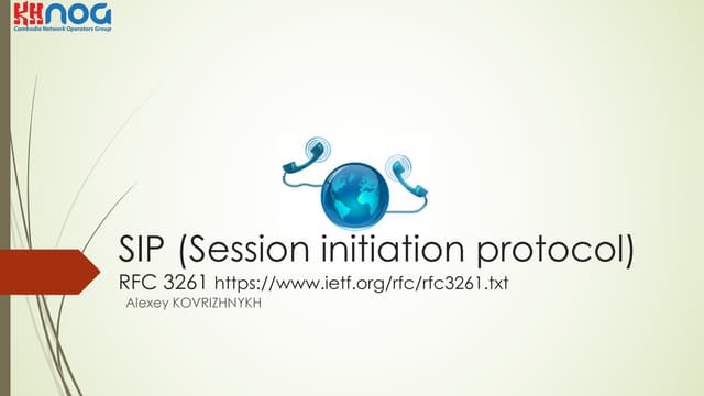 SIP (Session Initiation Protocol)