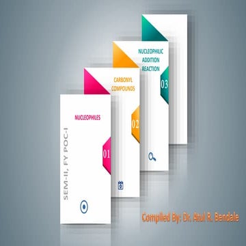 nucleophilic addition reaction sem ii poc i