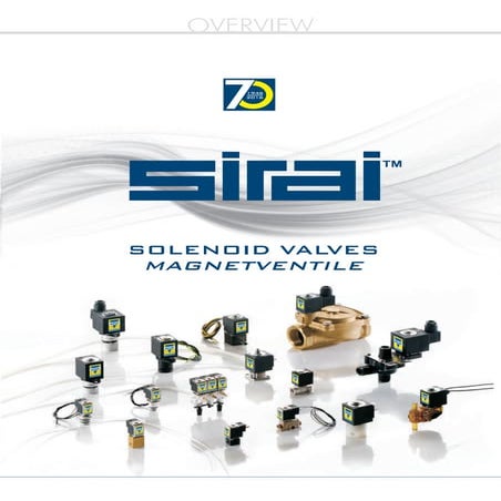 SIRAI - Solenoid Valves (WRAS Approved) - Overview Catalogue
