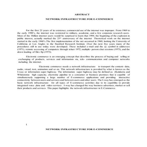 Siraj e commerce project