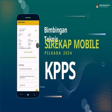 Sirekap Mobile Pilkada 2024 dengan ketentuan ketentuan | PPTX