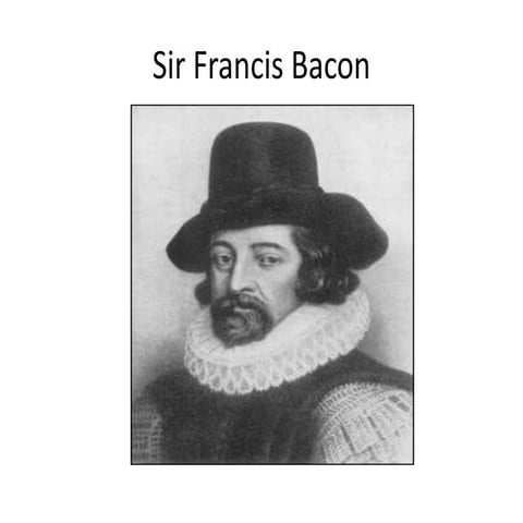 Sir francis bacon