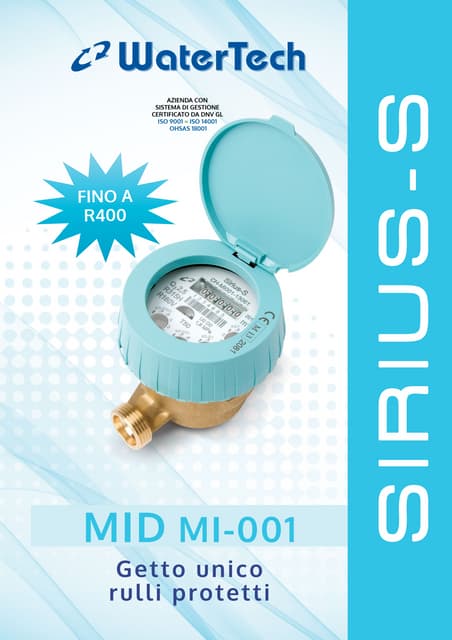 WaterTech - WTG4SN NB-IoT | PDF