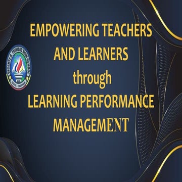 Learning Management