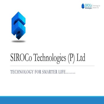 SIROCo Technologies (P) Ltd
