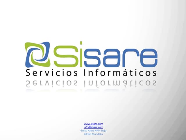 Sisare,Servicios Informáticos