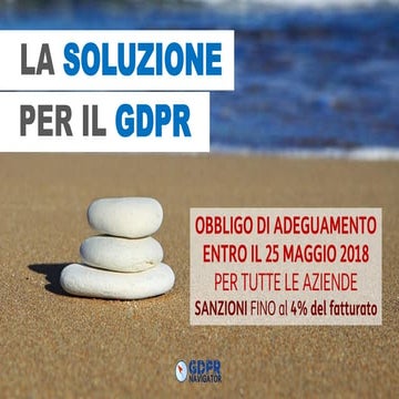GDPR Navigator La soluzione per le PMI