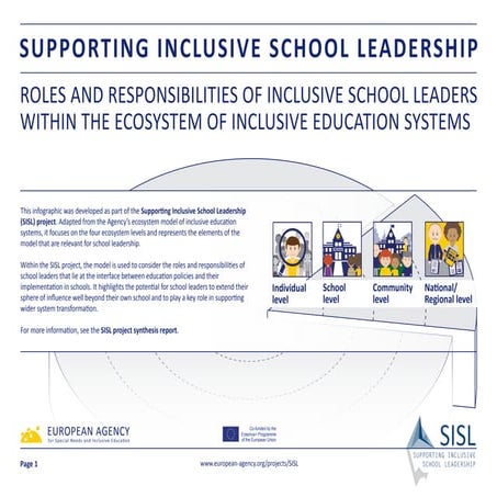 Roles and responsibilities of inclusive school leaders within the ecosystem o...