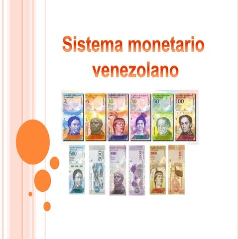 Sistema monetario venezolano