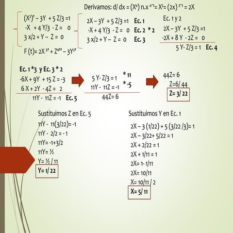 Sistema de Ecuaciones