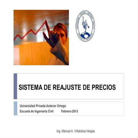 Sist. de reajuste de presupuesto