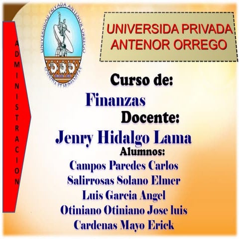 Sist. financ. perunao