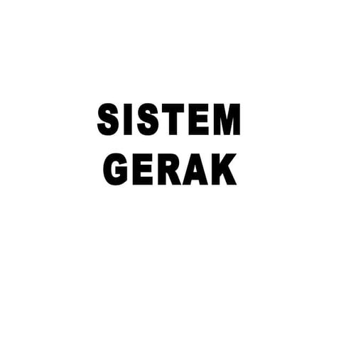 Sistem gerak untuk kelas 8 SMP