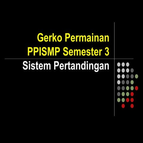 Nota Sistem pertandingan 2