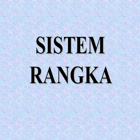 Sistem Rangka