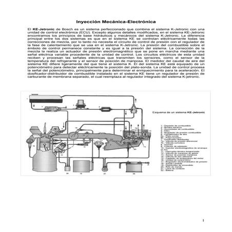 Sistema bosch-ke-jetronic