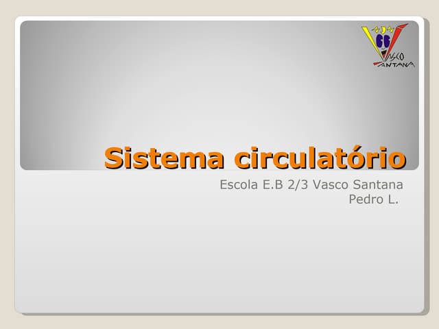 Sistema Circulatório