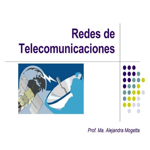 Sistema de Comunicación. Redes de Telecomunicaciones