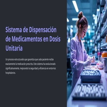 Dosis unitaria | PDF