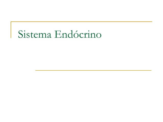 Sistema Endocrino 2