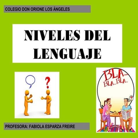 Sistema norma-habla cuarto medio