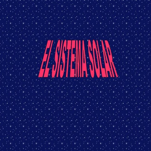 Sistema Solar Exemple