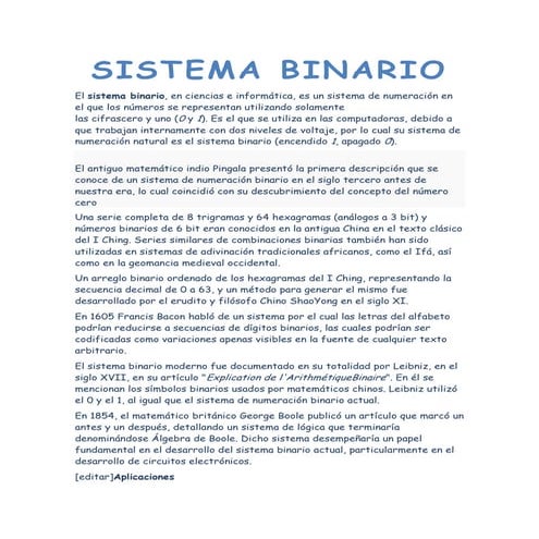 Sistema binario
