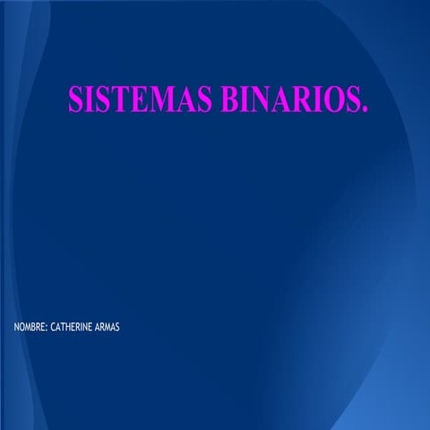 Sistema binario