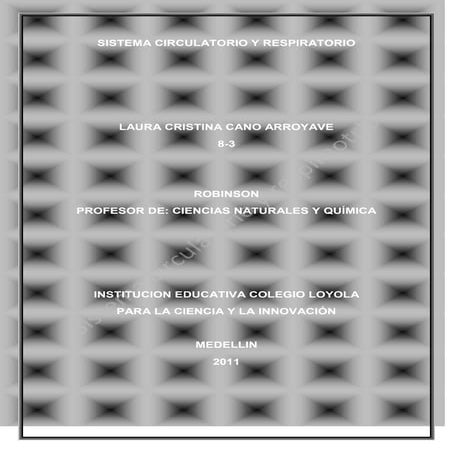 SISTEMA CIRCULATORIO Y RESPIRATORIO 