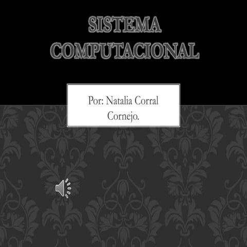 Sistema computacional.