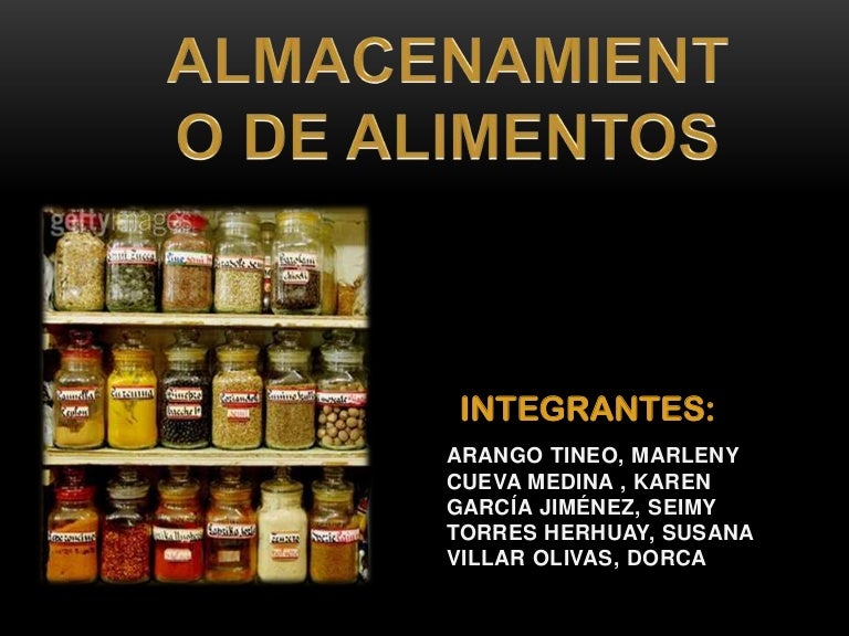 Sistema de almacenamiento de alimentos