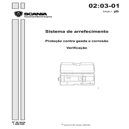 Sistema de Arrefecimento Motor Scania
