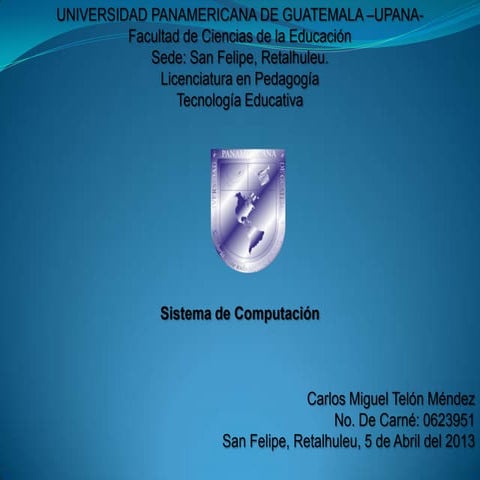 Sistema de computacion