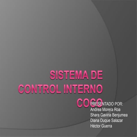 Modelo coco | PPTX
