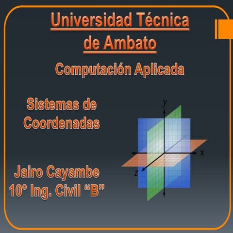 Sistema de coordenadas