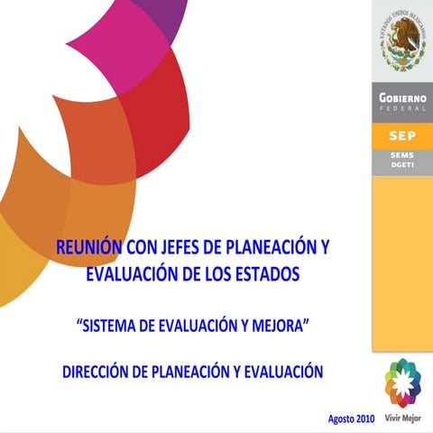 Sistema de evaluación y mejora