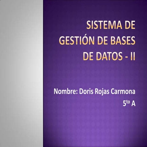 Bases de datos | PDF