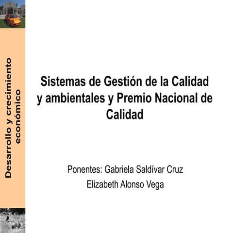 Presentación sistema de gestion de calidad | PPTX
