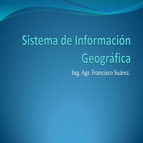Sistema de información geográfica