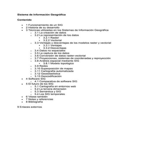 Sistema de información geográfica