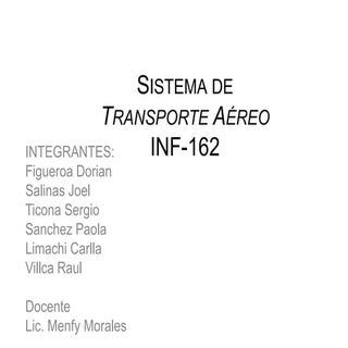 Sistema de informacion del transpor...